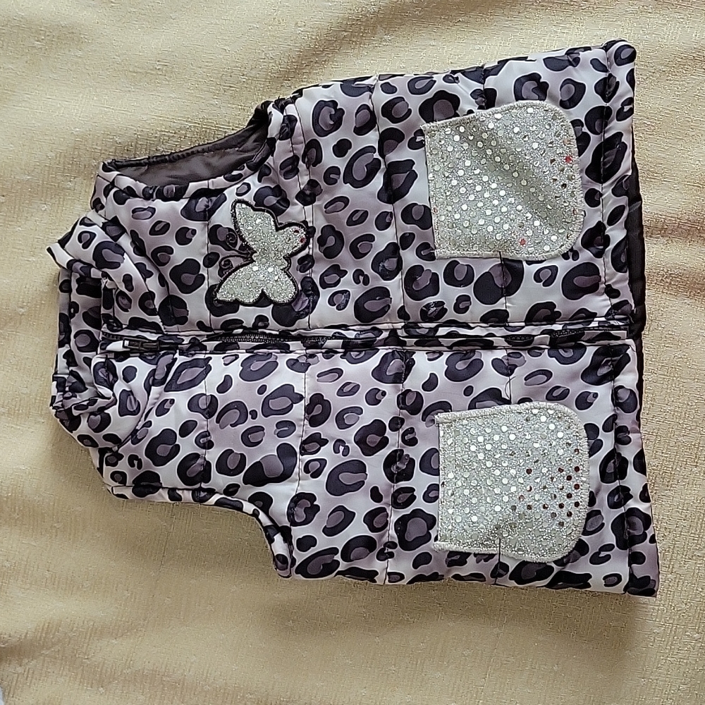 Leopard girl jacket